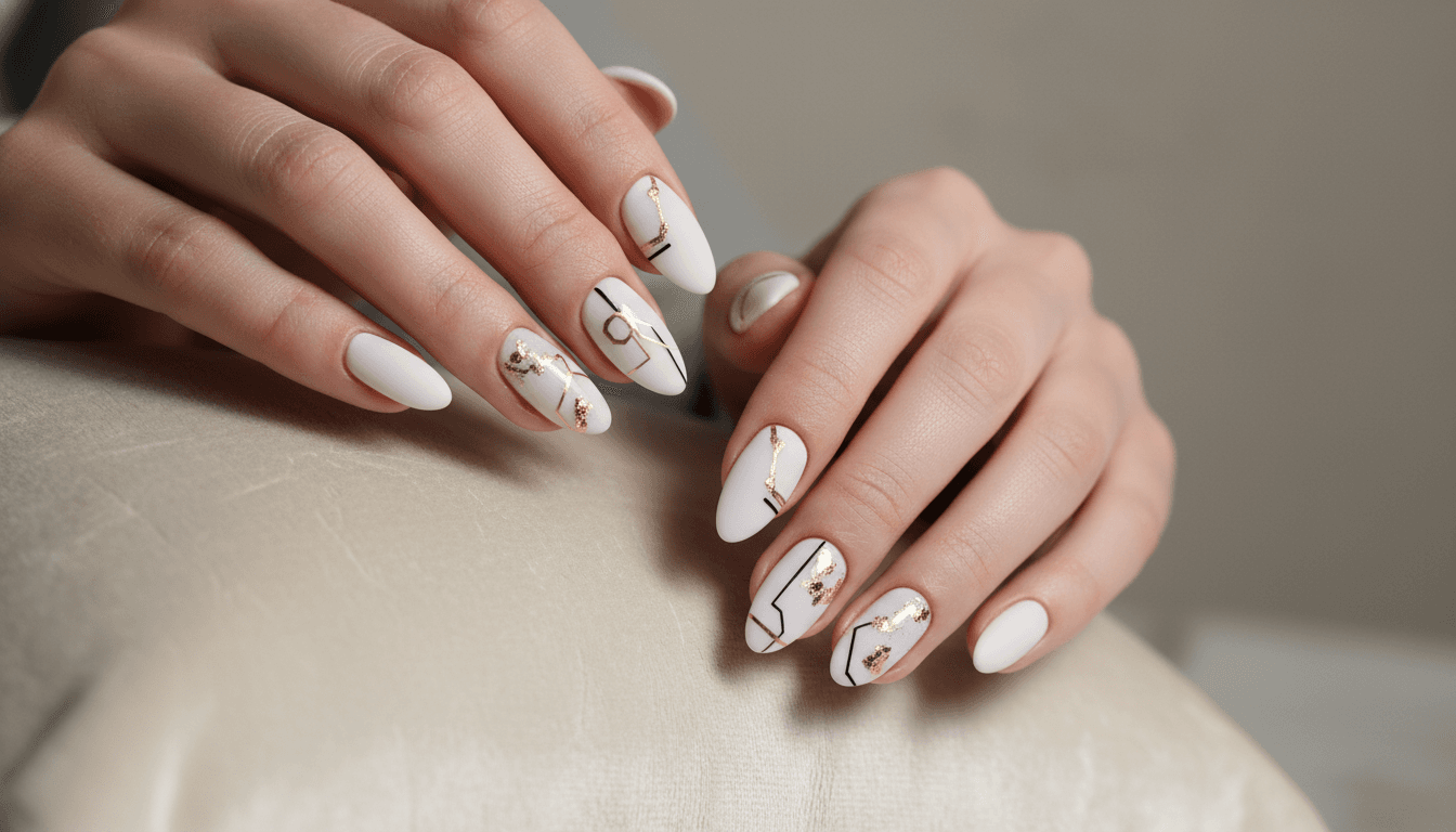 Refined nails manicure